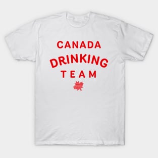 Canada Drinking Team T-Shirt